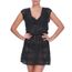 Robe De Plage Façon Crochet Sundance Noir
