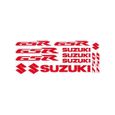 Stickers Suzuki Gsr 750 Ref: MOTO-139 Rouge-0