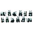 Figurines de pandas réalistes - SAFARI - Tubo les pandas - Mixte - A partir de 3 ans-0
