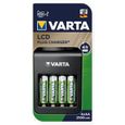 VARTA Chargeur fente unique AA, AAA - 9V - USB - Ecran LCD power - 2100 mAh-0