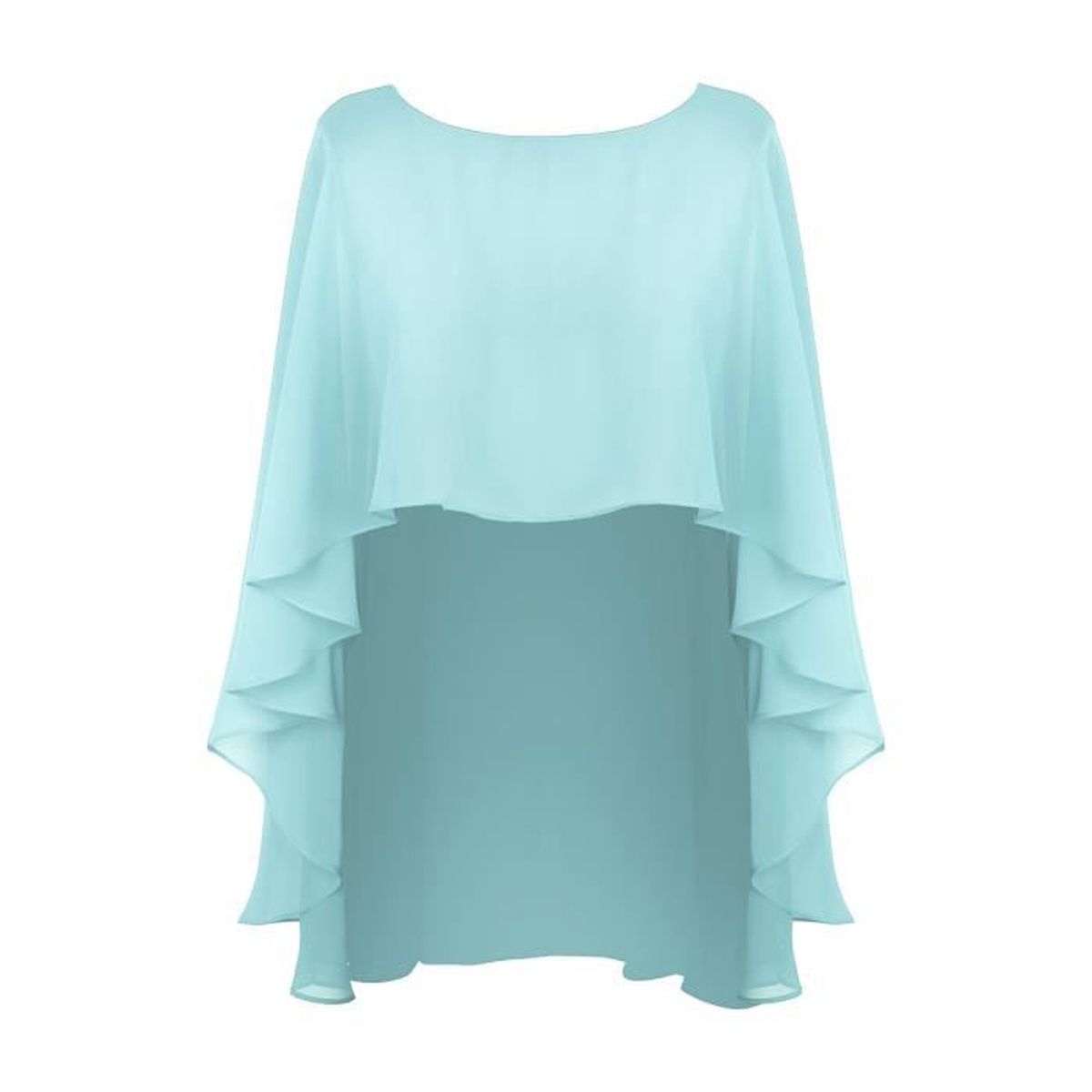 Femme Cape Chale De Mariage Bolero Mousseline Echarpe Cape De