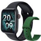 MEGAWORD Montre Connectée - Smartwatch - Noir - Appels Bluetooth - Cardiofréquencemètre - Étanche IP67