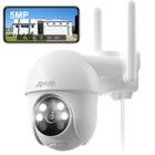 ANRAN 5MP Caméra de surveillance WIFI extérieure intérieure pivot à 355° Audio bidirectionnel-P3