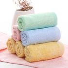 Lot de 3 Serviettes de toilette pour bébé Enfant Serviette de salive de bain Fibre de bambou 25*50cm Couleurs aléatoires STOEX®