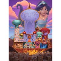 Puzzle 1000 pièces - Ravensburger - Jasmine - Collection Château des Princesses Disney - Multicolore - Adulte