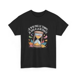 T-Shirt Tamalou Bobola "Le Rêve Idéal" - Cadeau Départ Retraite, Tailles S à XXXL, Neuf