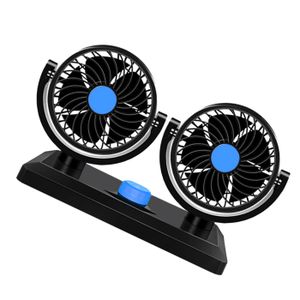 Ventilateur De Siège Auto USB – Portable, Pliable, 3 Vitesses – CF02 Noir