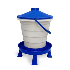 XFUYI Mangeoire à Poulet Seau Volaille Poule Poussin Abreuvoir Abreuvoir Distributeur d'eau Distributeur d'eau pour Ferme Ménage Alimentation Animale