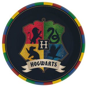 Set de assiettes pour fête d'anniversaire Harry Potter