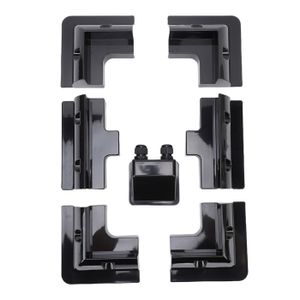 Support Panneau Solaire Camping Car DOLASO Lot De 8 Supports De Panneau Solaire En Aluminium PV, Support De Panneau Solaire, Toit Plat Kit De Montage Solaire