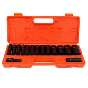 BGS douilles profondément noix long Douille jeu 8-19 mm 6 pans 3//8