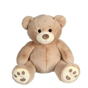 PELUCHE Peluche Ours Patachon Gipsy Toys - 80 cm - Taupe