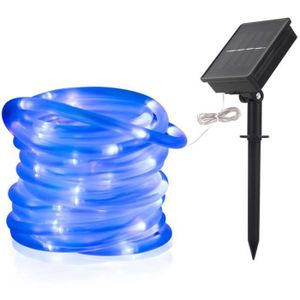 GUIRLANDE D'EXTÉRIEUR Guirlande lumineuse à LED bleue - 10m, 100LED - Én