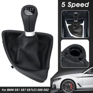 Soufflet de levier vitesse beige//noir ay pour BMW 3ER E90 2005-2012