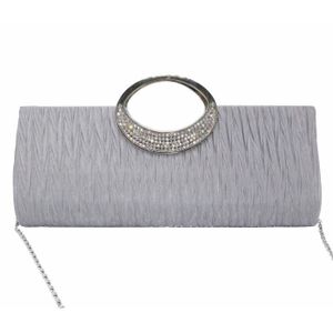 Generic Pochette Femme Chic Et Élégante - Argent - Prix pas cher