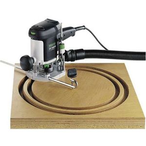 Gabarit de coupe circulaire pour défonceuse électrique du bois - Outil de  menuiserie - Accessoire pour le travail du bois - 1 à 135 cm
