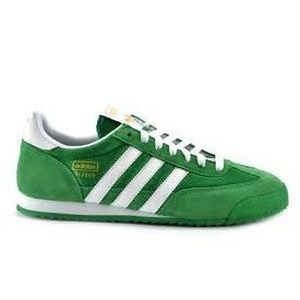 adidas dragon vert jaune