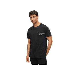 T-SHIRT T shirt - Boss - Homme - essential - Noir - Coton