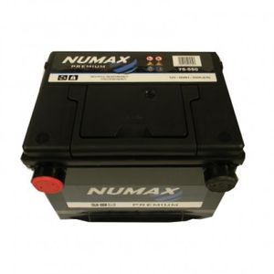 BATTERIE VÉHICULE Batterie de démarrage Numax Premium GR75 75-550 12