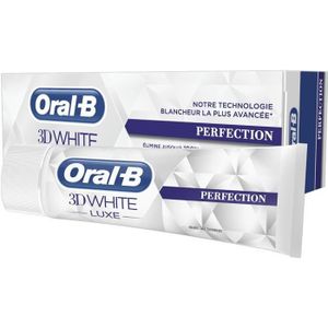 ORAL B Dentifrice 3d White luxe perfection - 75 ml ORAL B Dentifrice 3d White luxe perfection - 75 ml