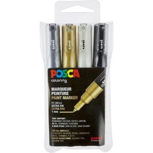 Marqueur peinture Posca PC1MC pointe extra fine 0,7-1,0mm noir