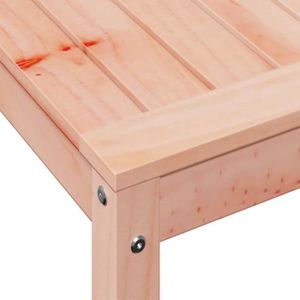 TABLE DE REMPOTAGE BAU Table de rempotage et étagère 82,5x50x75 cm bois massif douglas - Pwshymi - JHR15331