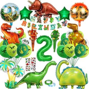 Vamei 107pcs Décoration Anniversaire Dinosaure pour Fille avec Ballon  Dinosaure Rose Nappe Dinosaure Toile de Fond Guirlande [333] - Cdiscount  Maison