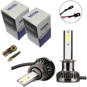 Kit 2 Modules Anti-erreur OBD Pour Phares Xénon HID - Compatible H1, H4, H7, H8, H9, H11, HB3, HB4