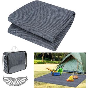 Tapis de tente camping, 300 x 400 cm Tapis de sol pour caravane，Tapis  d'auvent de Camping