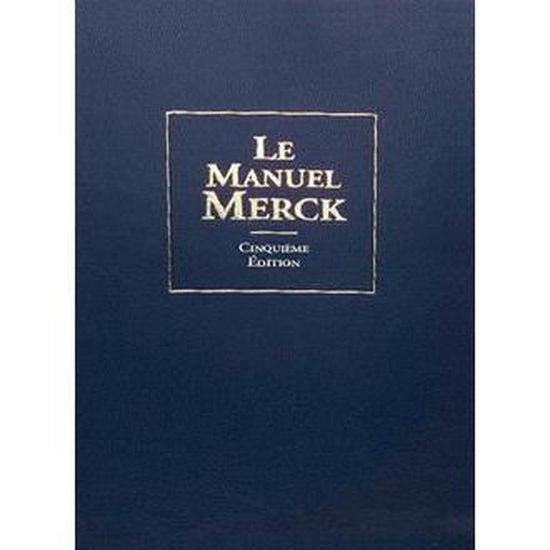 Le manuel Merck 2014 - Cdiscount Librairie
