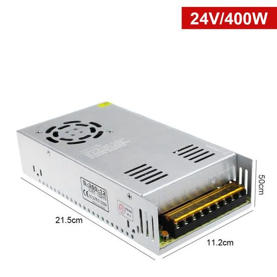Transformateur LED 12V 5A 60W - Alimentation Universelle 220V à 12V, Pour éclairage Et Projets