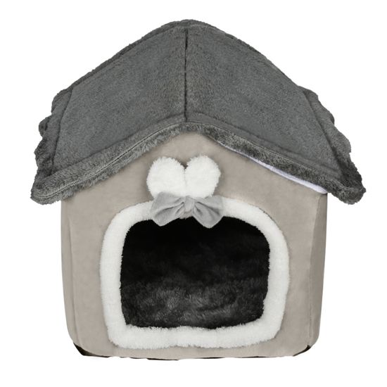 Niche Chaude Pour Chats D'Intérieur Lavable - Tente Autochauffante Apaisante Pour Chats Et Petits Chiens - 8