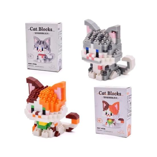LCTM Chat Chat et de Petits modules Jouets 3D Avenue pour Les