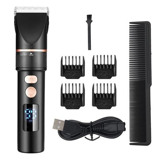 Color Hair Clipper Kit 1 TondeUes à Cheveux Professionnelles Coupe de Cheveux de Coiffeur Coupe