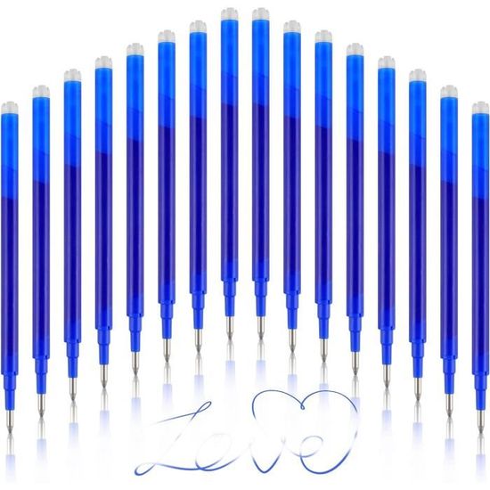 Lot De 30 Recharges D'encre Bleues Pour Stylos Plume JINHAO Et Baoer - Cartouches Standard De 52 Mm