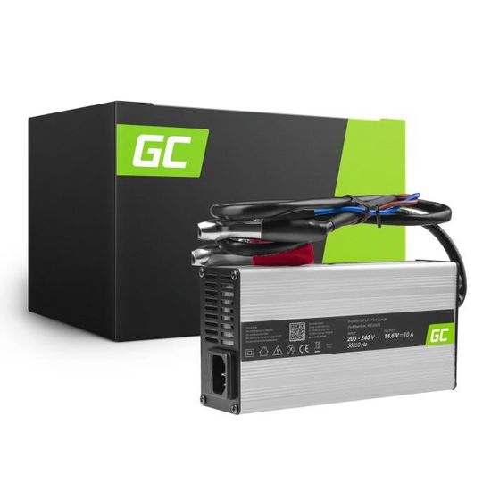 Green Cell Chargeur Automatique 2V/6V/12V 0.6A – Batterie Voiture Moto Tondeuse AGM Gel SLA