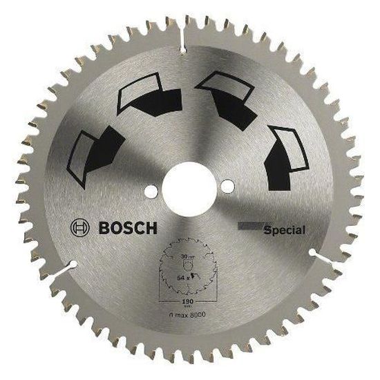 Bosch 2609256884 Lame de scie circulaire Spécial 130 mm