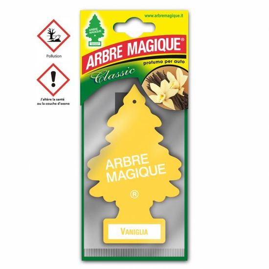 Accessoire auto : Désodorisant Arbre Magique vanille pas cher 21314148