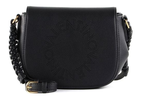 Sac à Épaule Valentino Floren Flap Bag - Noir (Nero) - Neuf Avec étiquettes - Italie