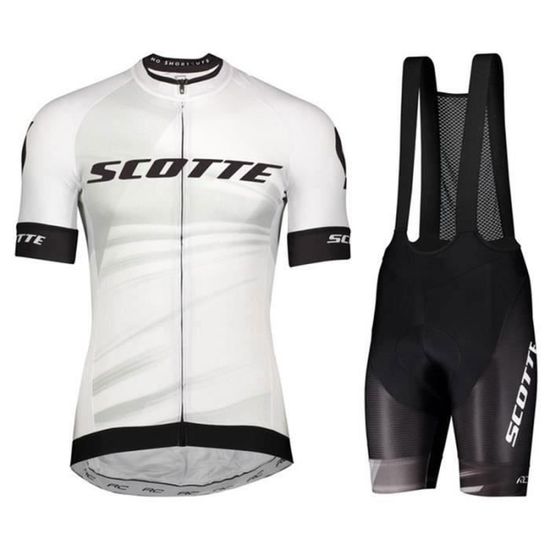 Tenue Cyclisme Homme INBIKE - Maillot Et Cuissard Avec Coussin 3D - Respirant Et Réfléchissant