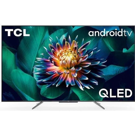 TCL 65AC710 TV QLED 4K UHD - 65" (165cm) - Dolby Vision - Android TV - Disney + - son Dolby Atmos - 3xHDMI - 2xUSB