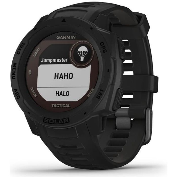 GARMIN Instinct® Solar Tactical Montre connectée, Black