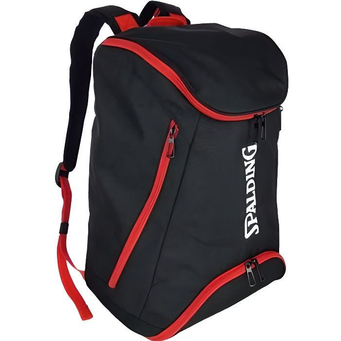 SPALDING Sac a dos de sport 40 L Rouge Rouge Cdiscount Sport