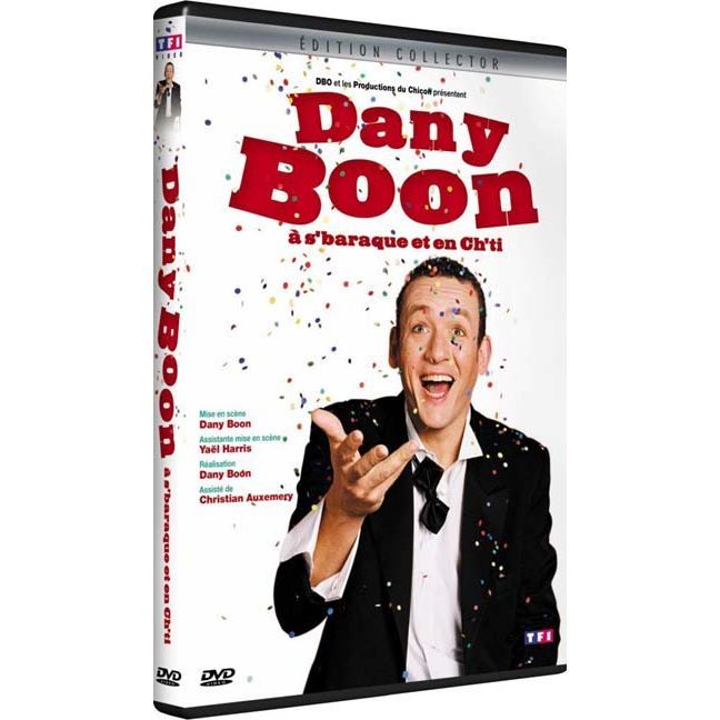 DVD Dany Boon à s'baraque et en ch'ti