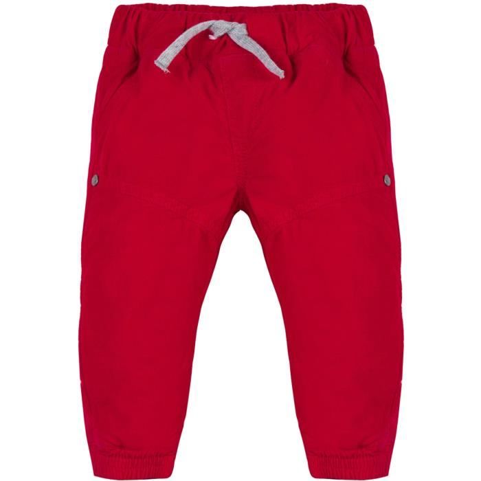 Pantalon rouge bebe 2025