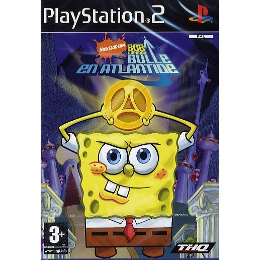 Bob L'Eponge Bulle En Atlantis / Jeu Console PS2