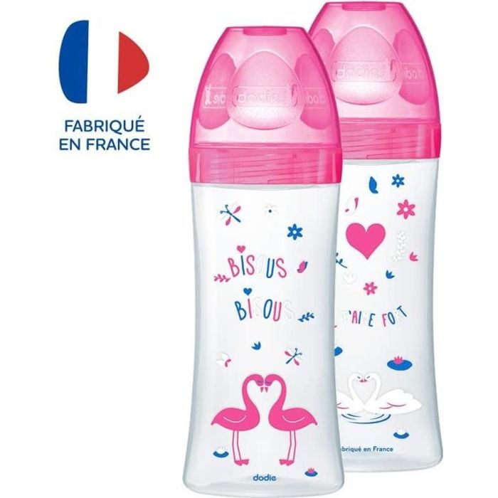 dodie lot de 2 biberons sensation 330ml mixte cdiscount puericulture eveil bebe