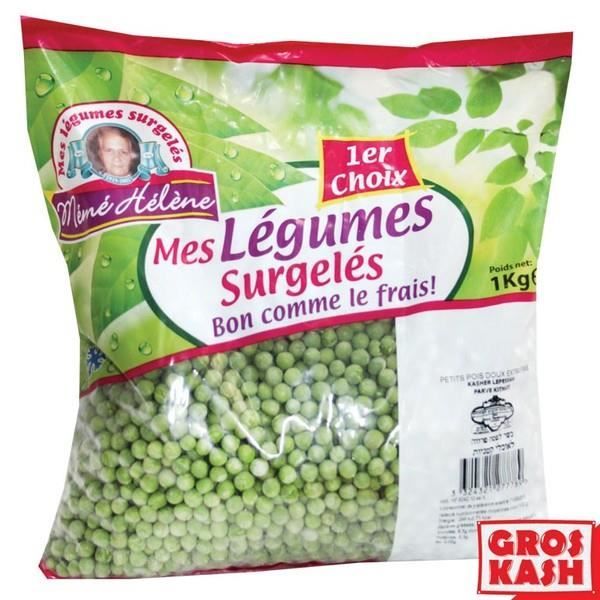 Petits pois Extra fins -Mémé Hélène- 800g Casher Lepessah