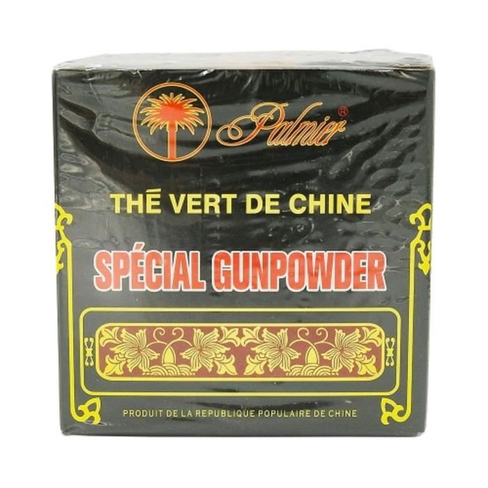 Palmier - Thé vert Gunpowder - Boîte 250g