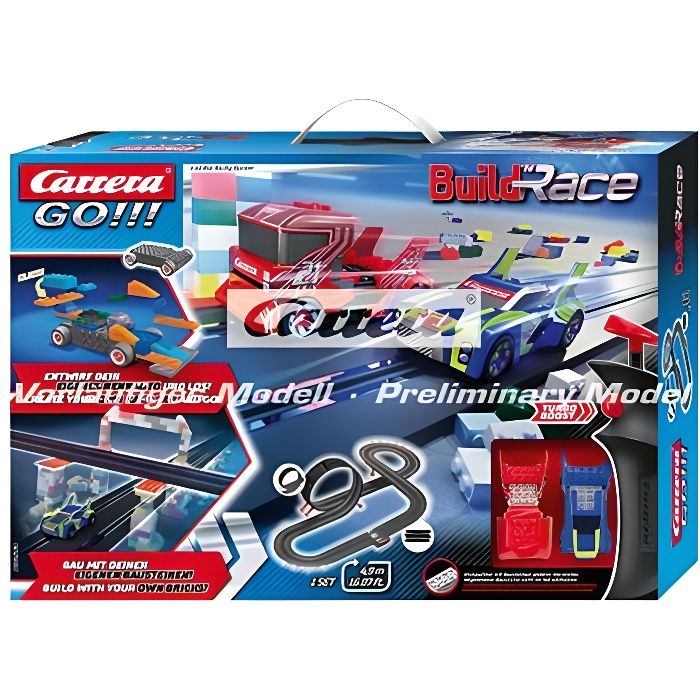Carrera GO!!! 62530 Build 'n Race - Racing Set 4.9